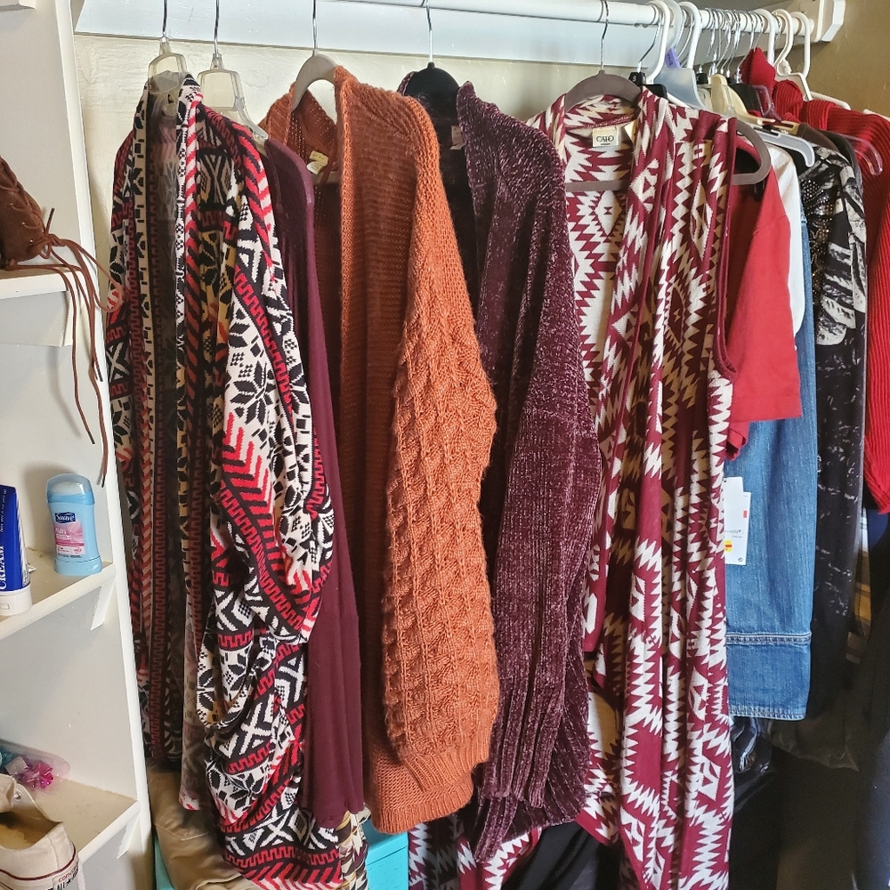 Shrugs and Sweaters